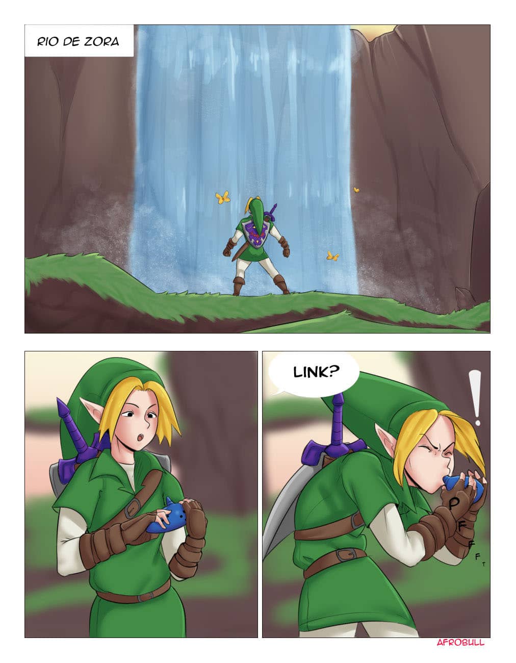 A Riverside Reunion – The Legend of Zelda