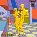 Bart and Marge Simpson – Bustilda