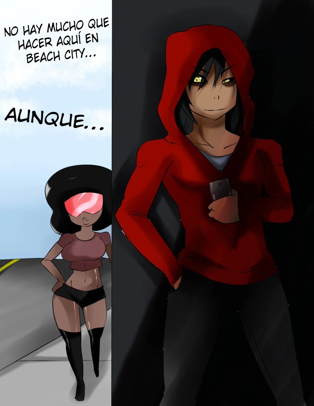 Beach City Tour Comic
